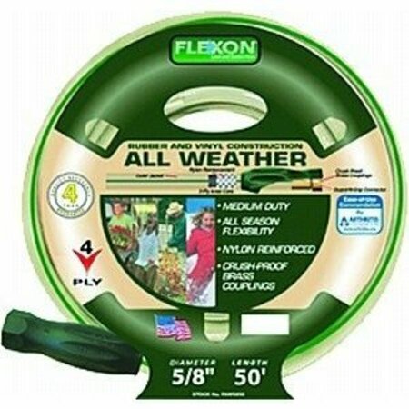 FLEXON 5/8 in. x 25' Beige Medium Duty All Weather Garden Hose FAW5825